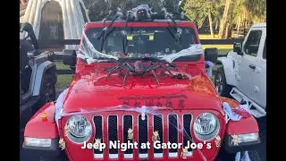 Gator Joe's Beach Bar & Grill  Jeep Night (Trunk or Treat)