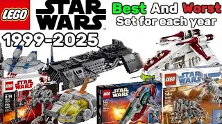 The BEST and WORST LEGO Star Wars Set for Each Year (1999-2025) 