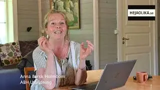 Hoten mot personlig assistans. Intervju med Anna Barsk Holmbom den 21 maj 2024.