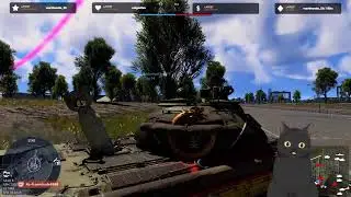 🔥Kitty on War Thunder🔥Big Black Cat plays with all of you ^w^ !dc