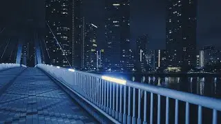 4K HDR｜夜ふかし散歩｜Tokyo night walk from  around Toyosu 3