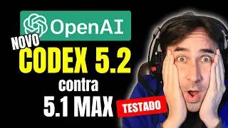 NOVO GPT 5.2 CODEX é melhor que o 5.1 Max? Testei os Dois e Veja o que Aconteceu