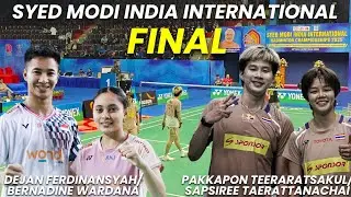 Dejan Ferdinansyah/Bernadine vs Teeraratsakul/Taerattanachai - Syed Modi India 2025 {FINAL-XD}