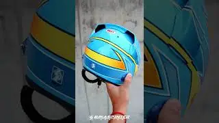 LUKASPINTER DESIGN - MAXI- BELL HP7 evo 3 #helmpaintand #helmetdesign #helmetdesigner #handmade