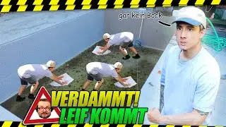 POOL S&auml;uberung, LEIF kommt, gar kein Bock