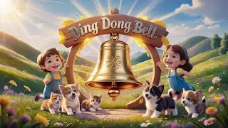 🎵 Ding, Dong, Bell 🎵 #kidseducation #nurseryrhymes #animation #rhymesforkids #rhymesfornursery