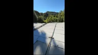 This Rain Gutter Overflow Caused Water Damage