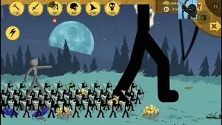 Leading My Army Dead Archer Attack Vs Enemy : Stick War legacy