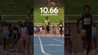 Стеффон Лион 10.66 в средней школе 😳