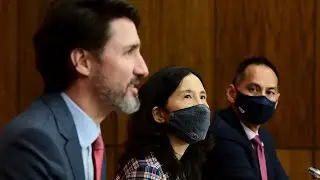 Trudeau, public health officials update Canadians on vaccine rollout