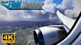 Microsoft Flight Simulator 2020 787-10 Melbourne Landing In 4K | 4K Graphics