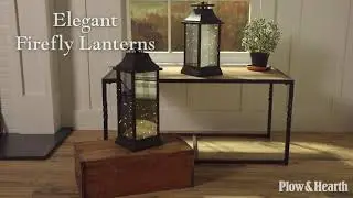 Elegant Firefly Lanterns with Twinkling LED Lights