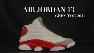 Air Jordan 13 Grey Toe 2014 (On Feet)