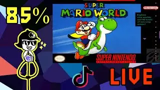 Partiu 100% Live Tiktok - Super Mario World (parte 3)