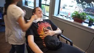 THREADING HURTS! | VLOG