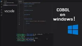COBOL installation for FREE: Complete Windows Setup with Vscode in 10 Minutes (2025 Tutorial)