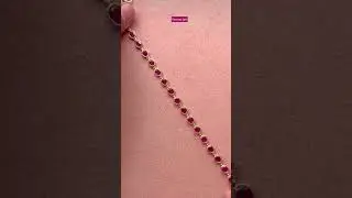 Royal Ruby Bracelet 18K gold. #ruby #18kgold #bracelet #jewellerymaking #trending #classic