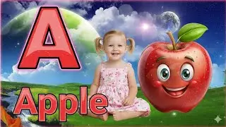 A for Apple 🍎 | ABC Learning | English Alphabet Song for Kids
