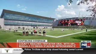 County reaches tentative deal with NFL Bengals to begin stadium improvements