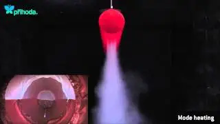 Textile duct - Membrane diffuser - Smoke test - PRIHODA