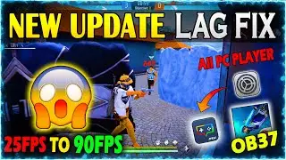 This Settings Enable Free Fire 100% Lag Fix OB37 UPDATE 😱