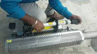 HOW TO START KK FOGGING MACHINE.....