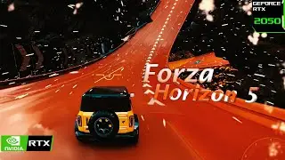 Forza Horizon 5 : RTX 2050 4GB ( 1080p LOW SETTINGS / DLSS ON)