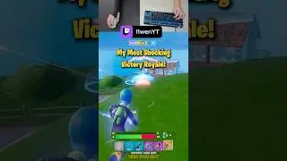 My Most Shocking Victory Royale! #Fortnite #VictoryRoyale #FortniteShorts #UnexpectedWin