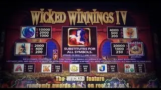 Wicked Winnings IV Slot  - **BIG WIN SLOT BONUS** ! - Slot Machine Bonus