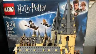 Time Lapse Build - LEGO Harry Potter Hogwarts Great Hall