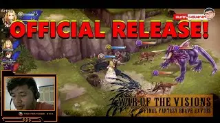RELEASED!!! Final Fantasy War of the Vision | Gameplay Android/iOS