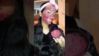 Hibiscus 🌺 powder face pack 😍❤️✨#glowingskin #viralshorts @glowwith_shivi