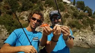 Rock Fishing con canna da pesca Blue Romance Light Game Shimano (long version)