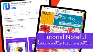NOTEFUL TUTORIAL IN SPANISH - BASIC NOTEFUL TOOLS