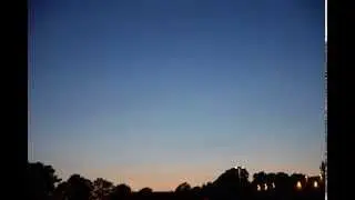 5 26 2013 Full Sunset and Planetary Alignment Time Lapse