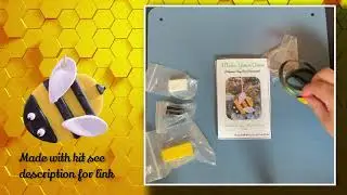 Polymer Clay Bee | Fox and Fern Kit Instructions