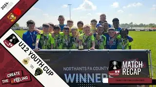 U12 Youth County Cup Final - Match Recap Powered by Veo