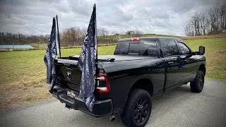 Rough Country Universal Flag Pole Mount Review On A 2022 Ram 2500