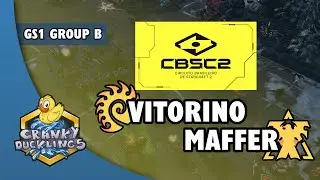 Vitorino vs Maffer - TvT | CBSC2: A Decis&atilde;o - Group Stage 1 Group B | Brazilian StarCraft Tournament