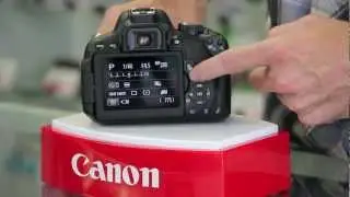 Canon EOS Rebel T4i/650D Hands On and Touch Screen Demo