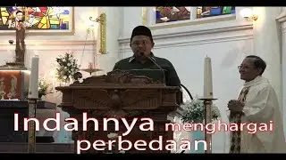 Dihadiri umat Muslim,  Misa Natal, Indahnya Menghargai Perbedaan. #vinsensian #rehavin #yakobistv