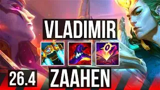 VLADIMIR vs ZAAHEN (TOP) | KR Diamond | 26.4