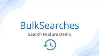 Access Past Image Searches Anytime with BulkSearches History
