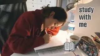 Study With Me/Benimle Çalış (no music, with timer, real time)