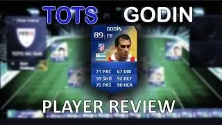 FIFA 14 | TOTS Godin 89 | Обзор игрока и игровая статистика