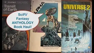 SCI-FI/FANTASY ANTHOLOGY BOOK HAUL #sciencefiction #fantasy #bookhaul