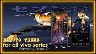 vivo theme itz | naruto theme for all vivo series