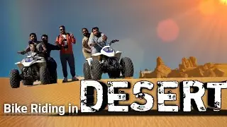 Bike Riding in Desert [saudi Arabia]
