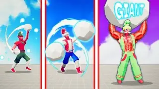 EVOLUTION OF LEGEND THROW SNOW | TABS - Totally Accurate Battle Simulator