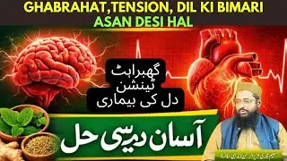 Anxiety, Depression Aur Heart Attack Se Bachao | Hakeem Qari Aziz ur Rehman Podcast
